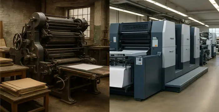 وضعیت چاپخانه ها